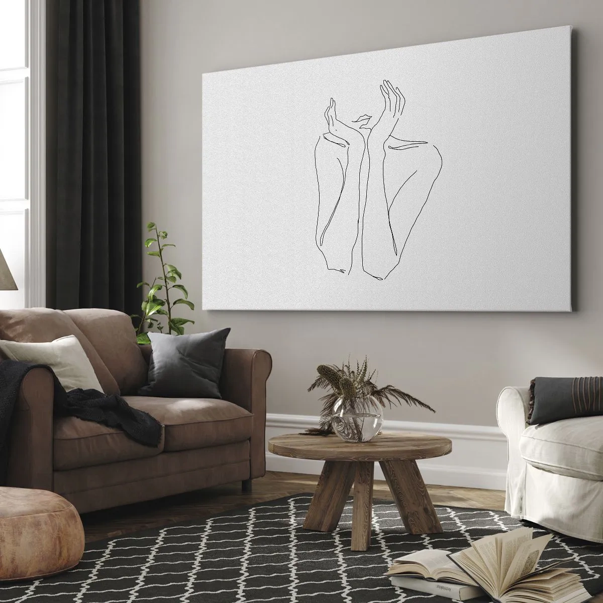 Schilderen op canvas - Waar meisjes van dromen - 100x70 cm