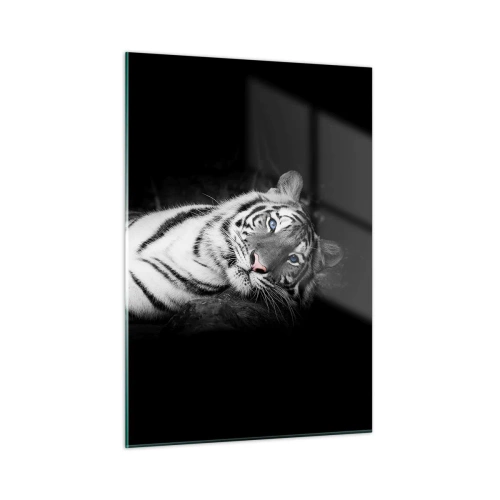 Schilderen op glas - Wildheid en vrede - 50x70 cm