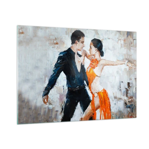 Schilderen op glas - Dirty dancing - 100x70 cm