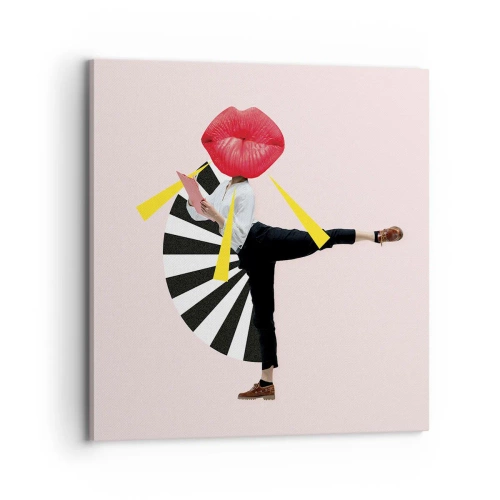 Schilderen op canvas - Surrealistische pop-art - 70x70 cm