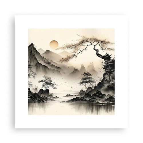 Poster - De unieke charme van het Oosten - 30x30 cm
