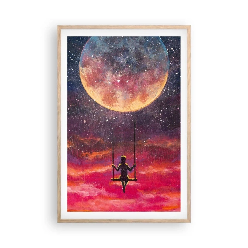 Een poster in een licht eiken lijst - Droom - 61x91 cm