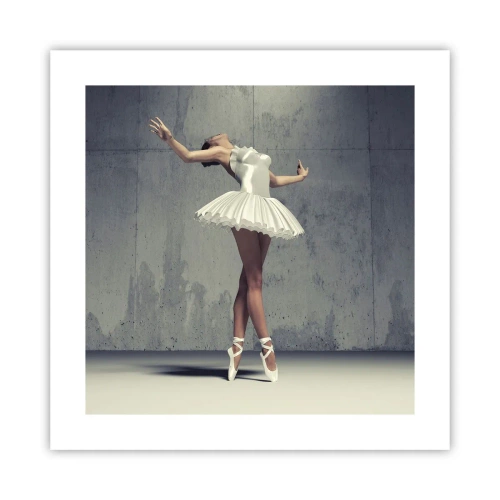 Poster - Licht als een vogel - 40x40 cm