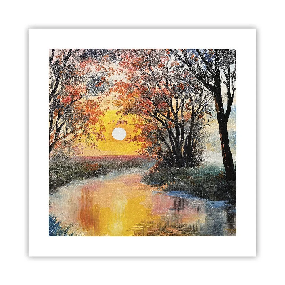 Poster - Herfst vibes - 40x40 cm