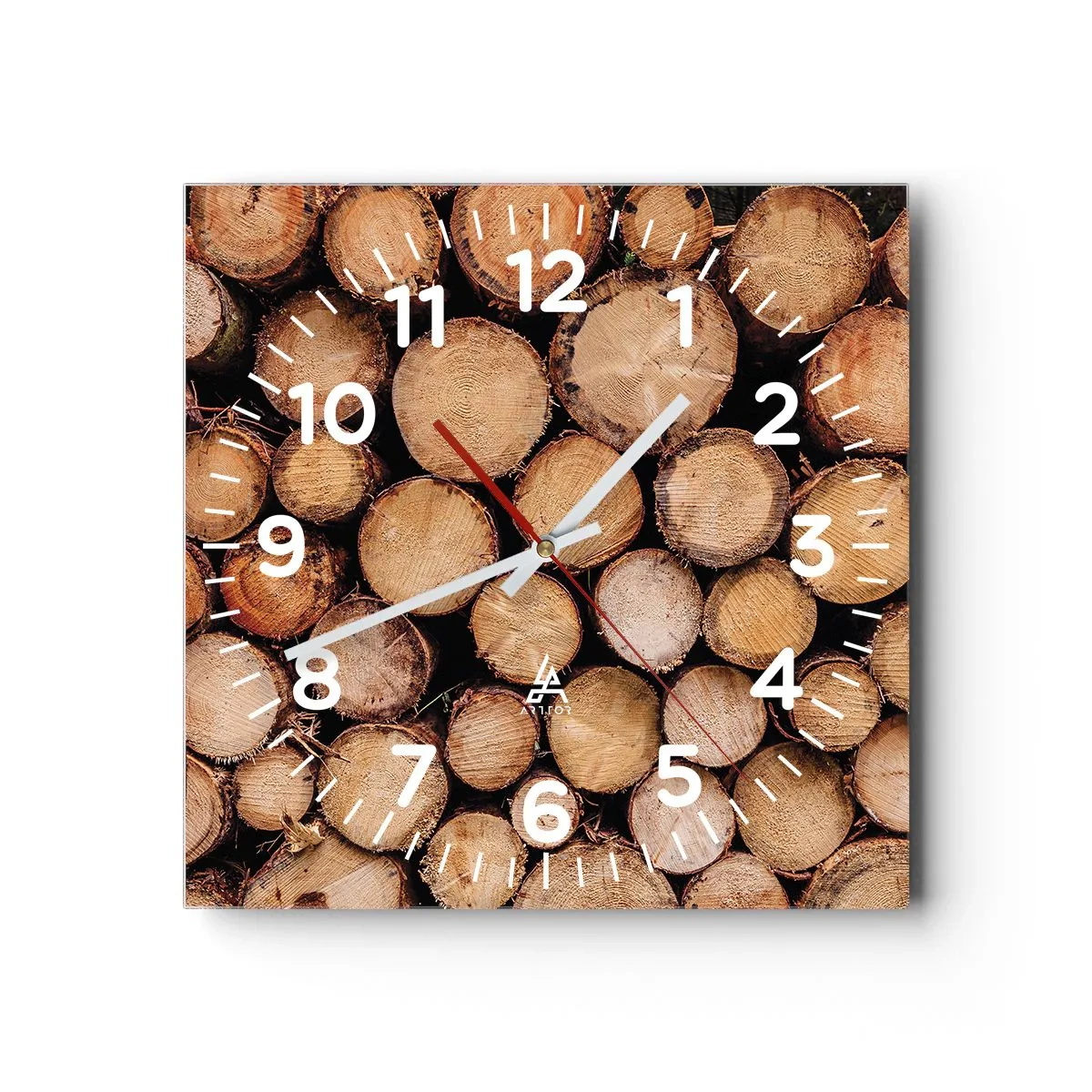 Wandklok - Klok - Een nieuw begin - 30x30 cm