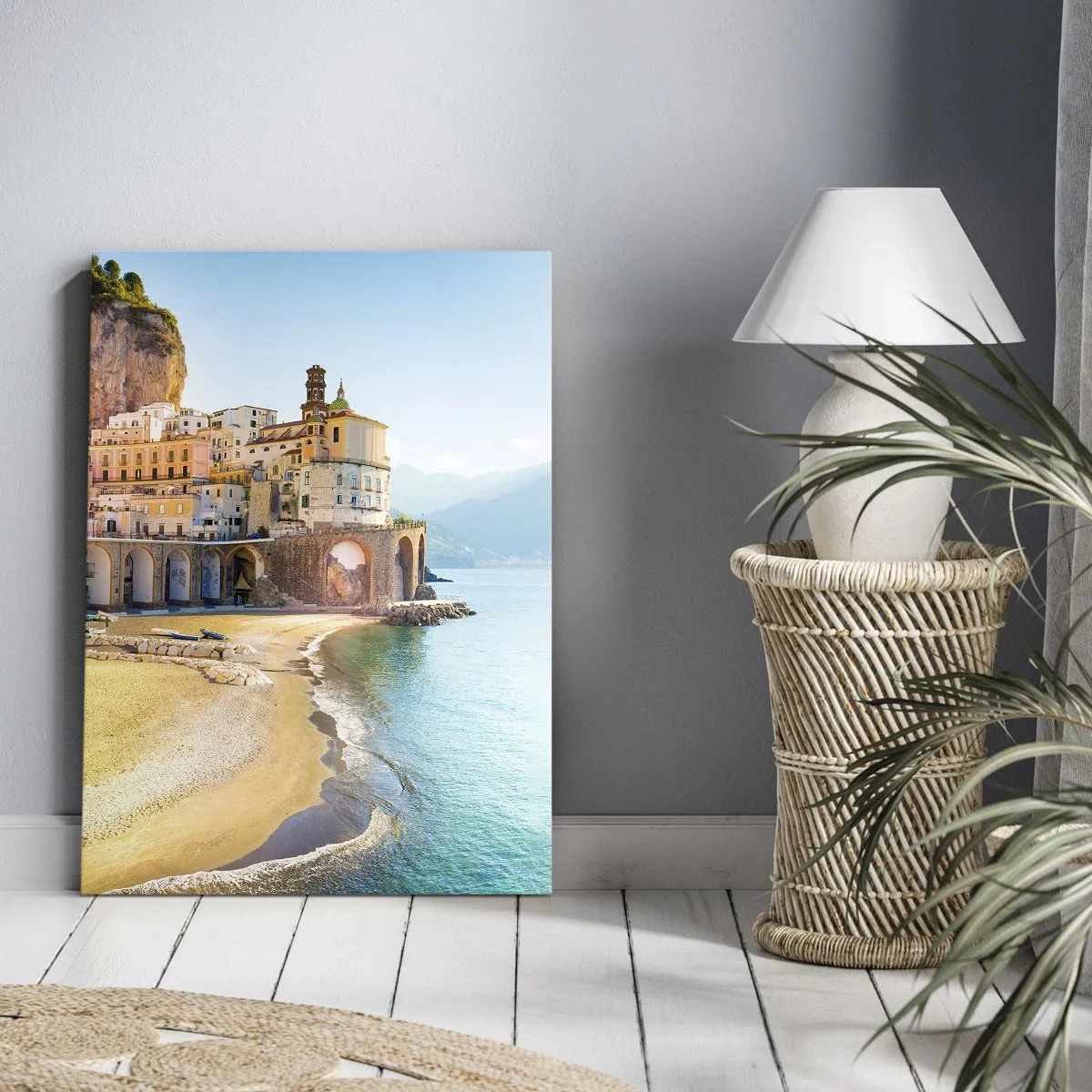 Schilderen op canvas - De stad is ongelooflijk - 80x120 cm