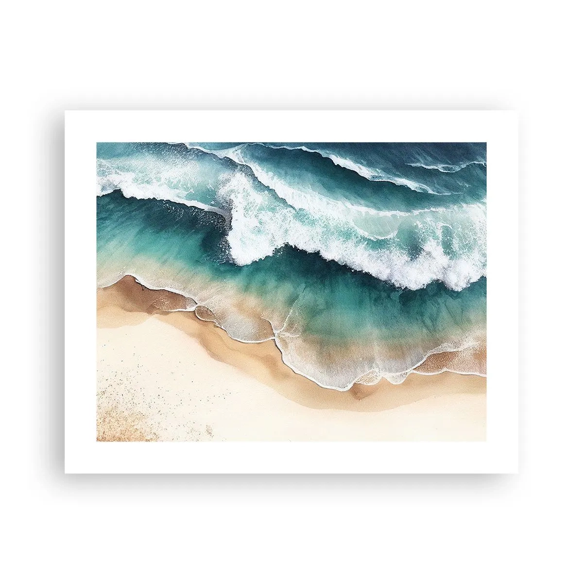 Poster - De eeuwige ontmoeting - 50x40 cm