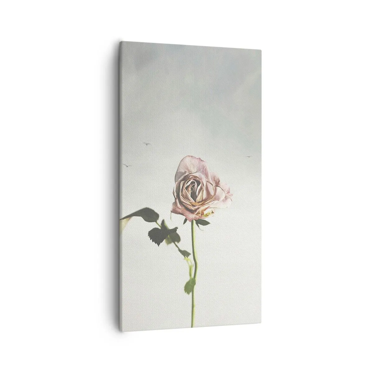 Schilderen op canvas - Begroeting van de lente - 55x100 cm