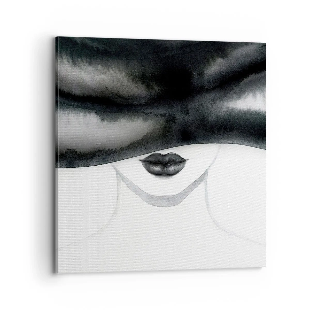 Schilderen op canvas - Een sensueel mysterie - 70x70 cm