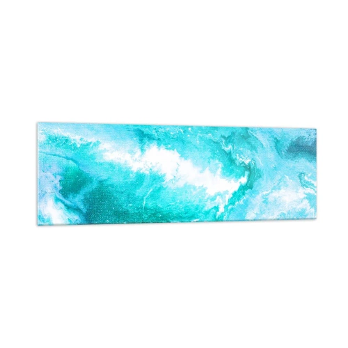 Schilderen op glas - In de kern van het element - 160x50 cm