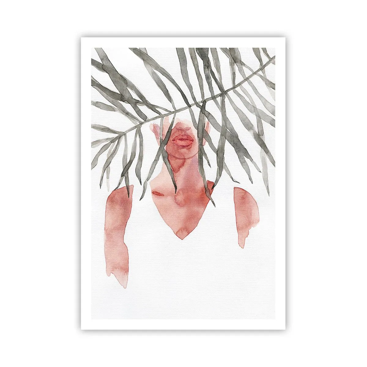 Poster - Vrouwe van de tropen - 70x100 cm