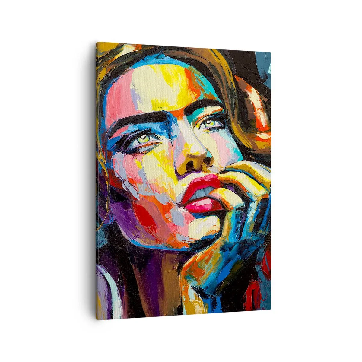 Schilderen op canvas - Dromen vliegen in de lucht als vogels - 50x70 cm