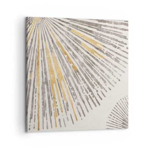Schilderen op canvas - De schoonheid van de straal - 60x60 cm