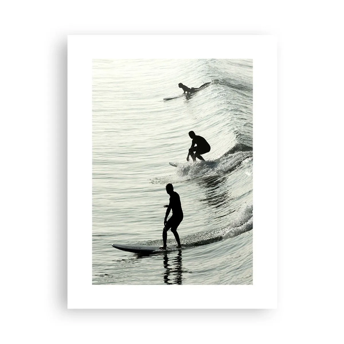 Poster - Om de golf te ontmoeten - 30x40 cm
