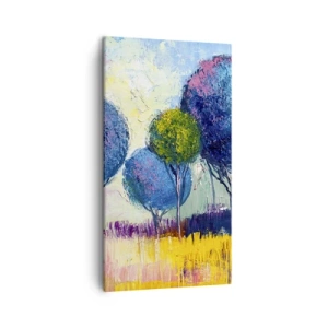 Schilderen op canvas - Bol - de vorm van het ideaal - 45x80 cm