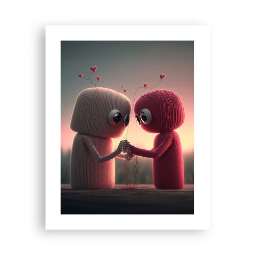 Poster - Iedereen mag liefhebben - 40x50 cm