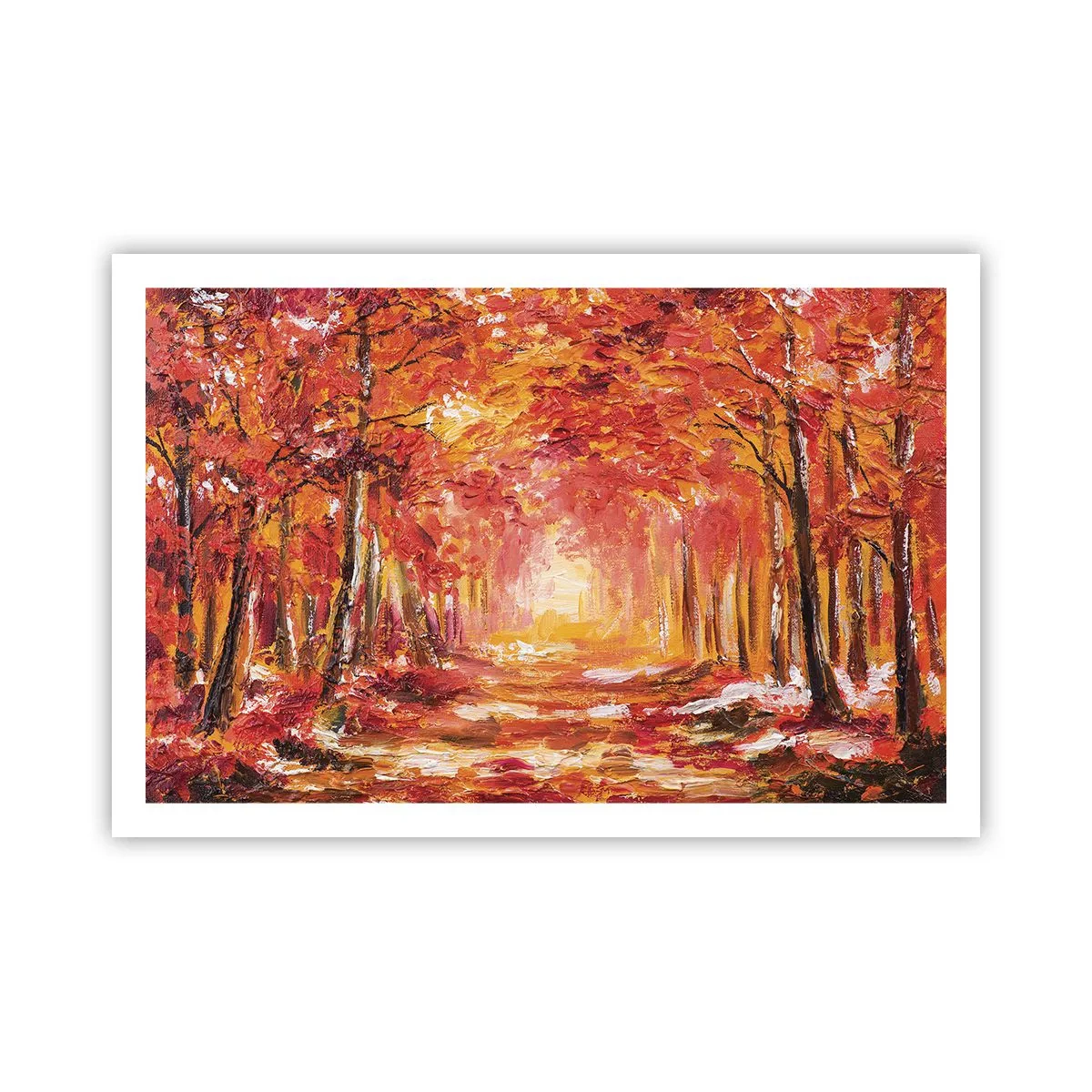 Poster - Koperen bos - 91x61 cm