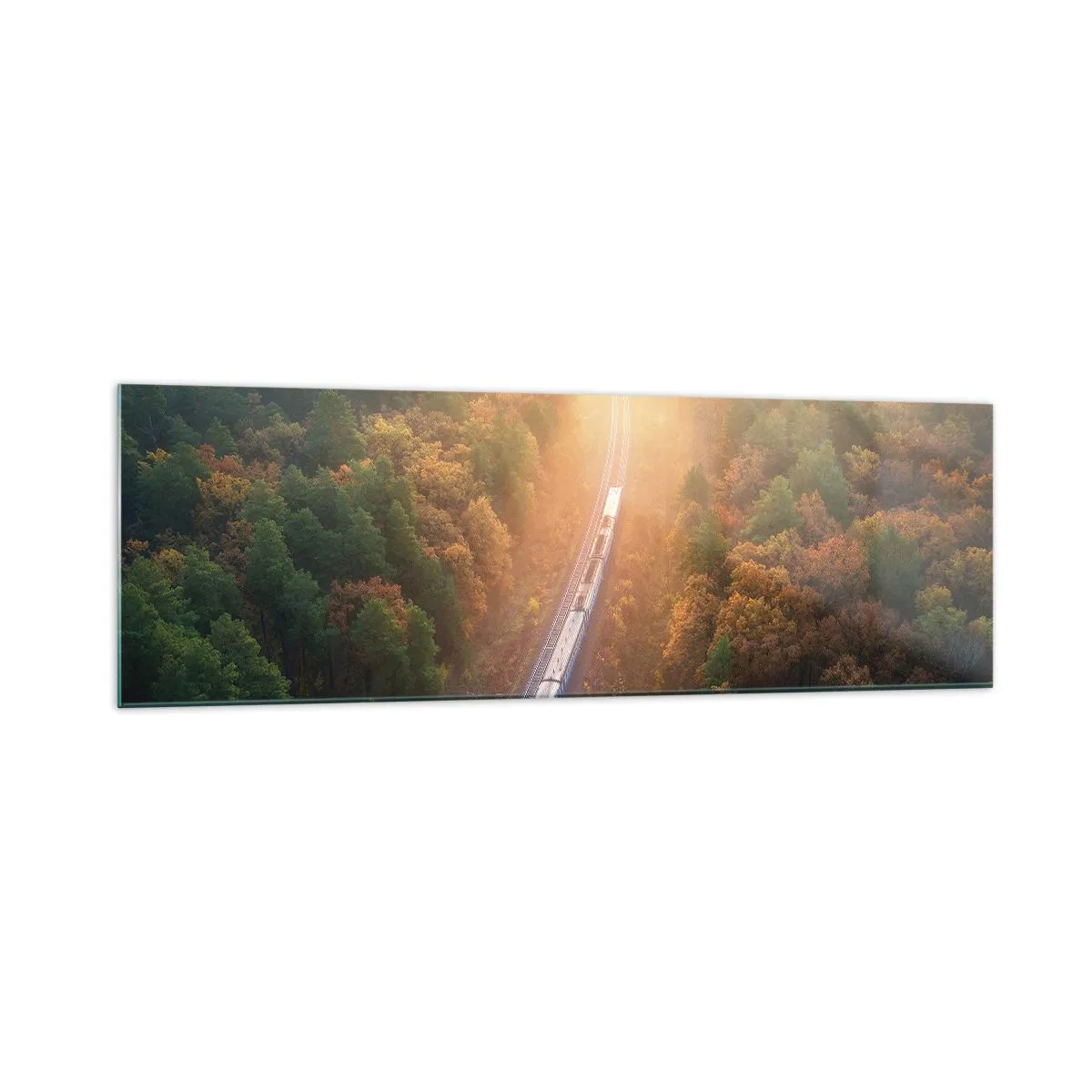Schilderen op glas - Herfst reis - 160x50 cm