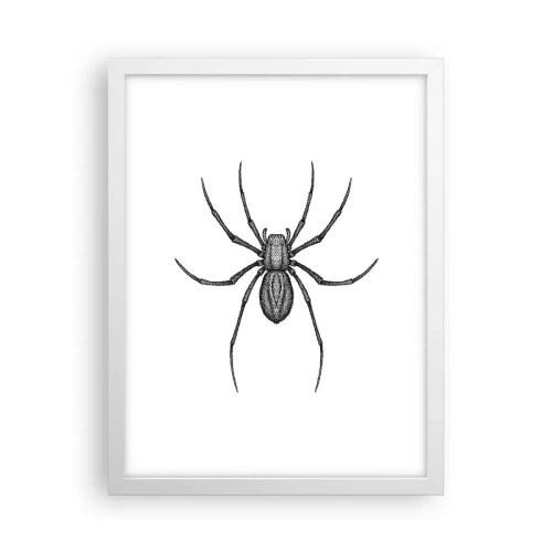 Poster in een witte lijst - Verontrustende precisie - 30x40 cm