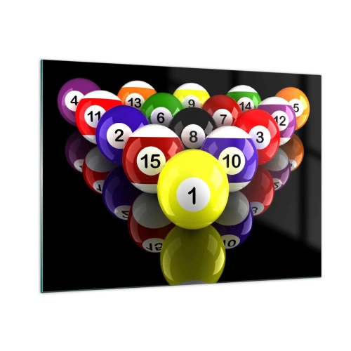 Schilderen op glas - Verschillende spelkleuren - 100x70 cm