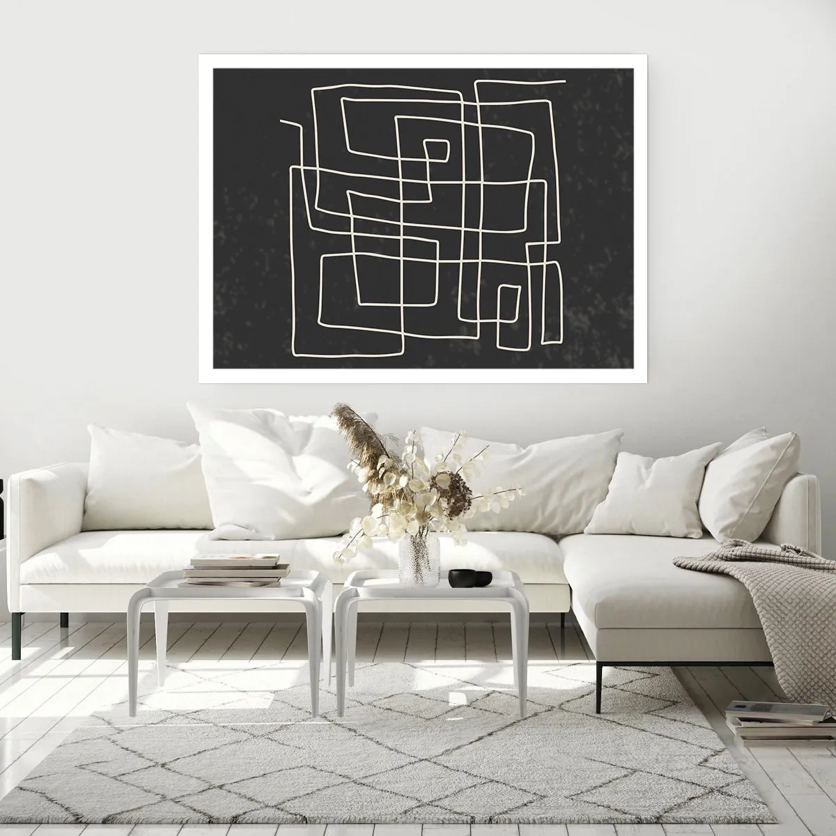 Poster - Niet zo eenvoudig - 91x61 cm