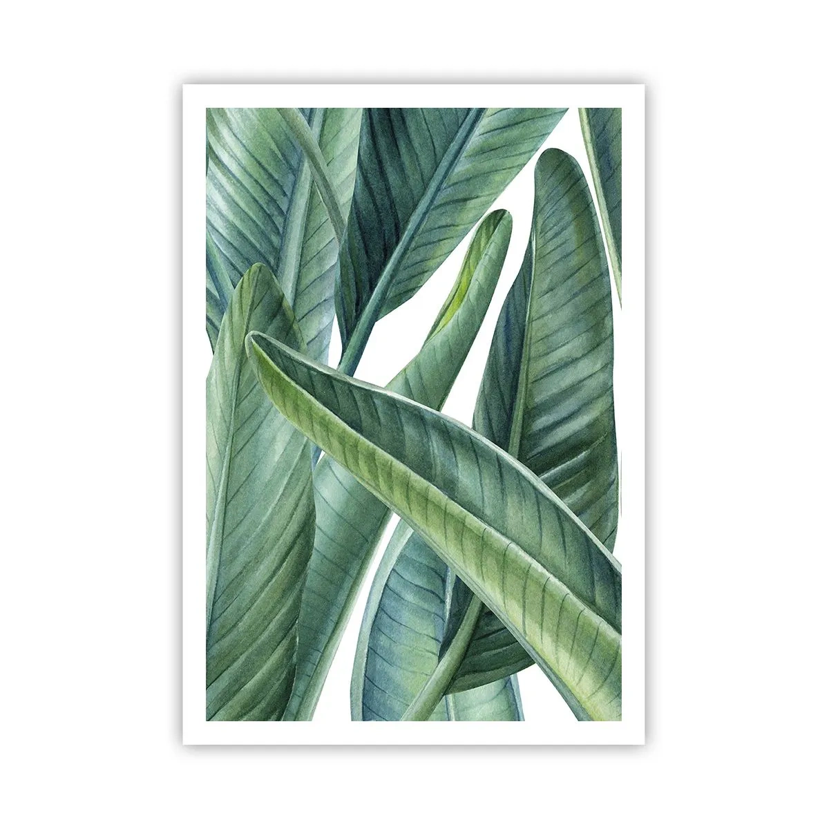 Poster - Groen zelf - 70x100 cm