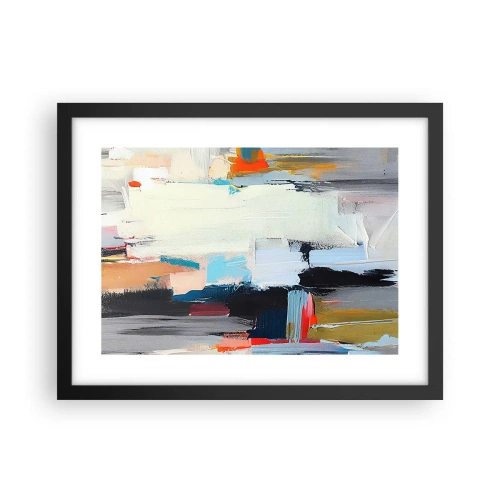 Poster in een zwarte lijst - Is er een methode? - 40x30 cm