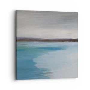Schilderen op canvas - Horizontaal landschap - 30x30 cm