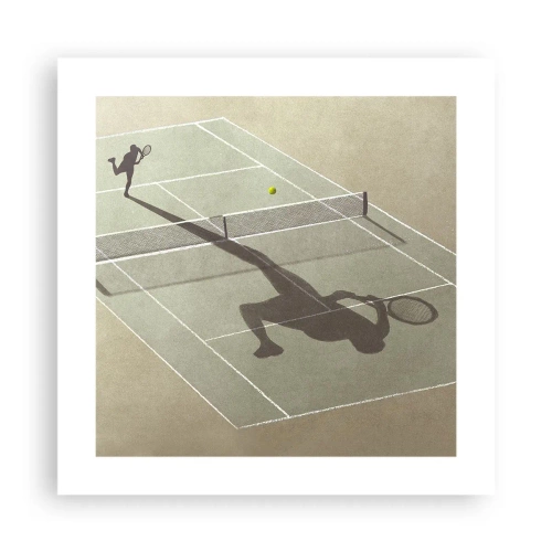 Poster - Jezelf overwinnen - 40x40 cm