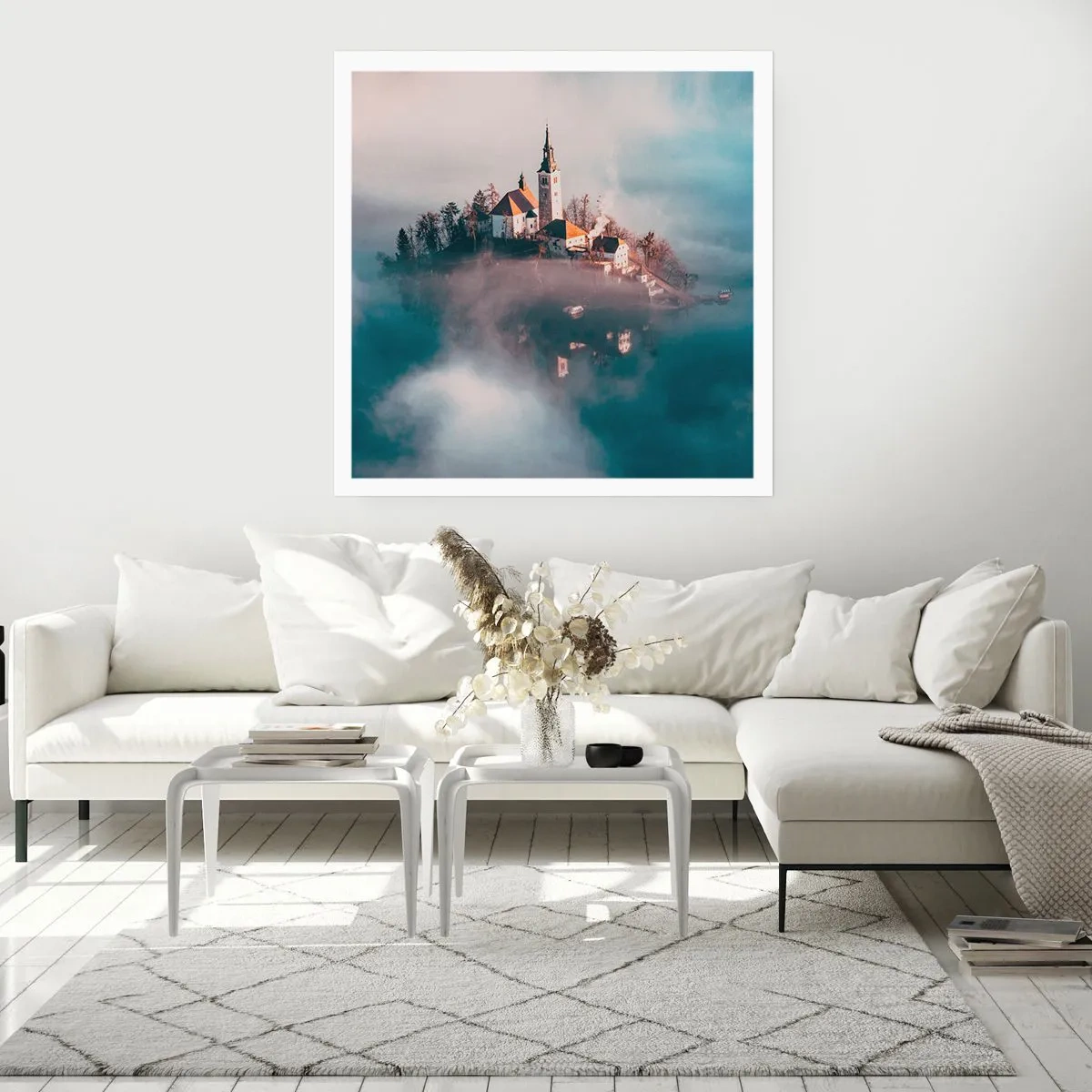 Poster - droom eiland - 50x50 cm