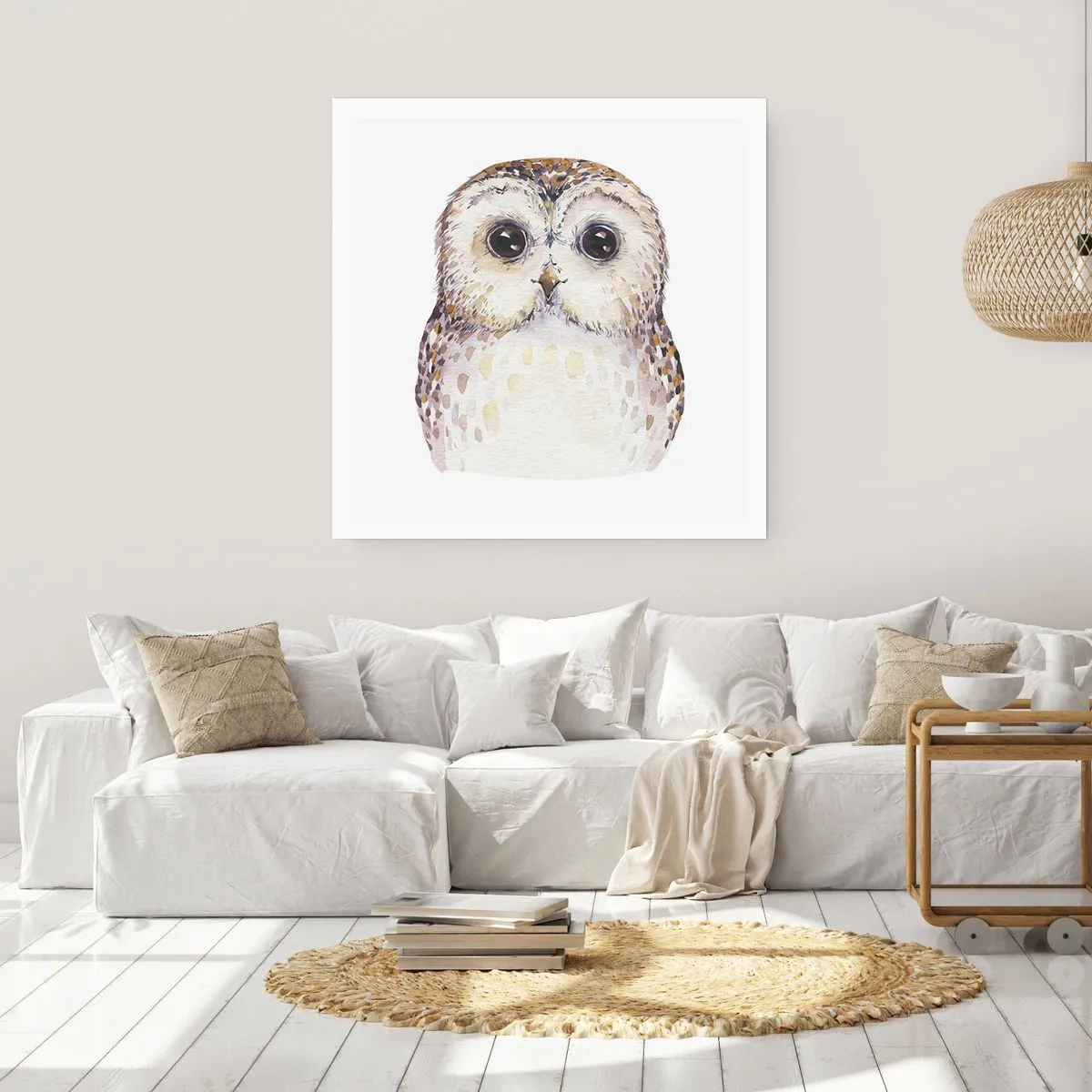 Poster - Kijk in mijn ogen - 50x50 cm