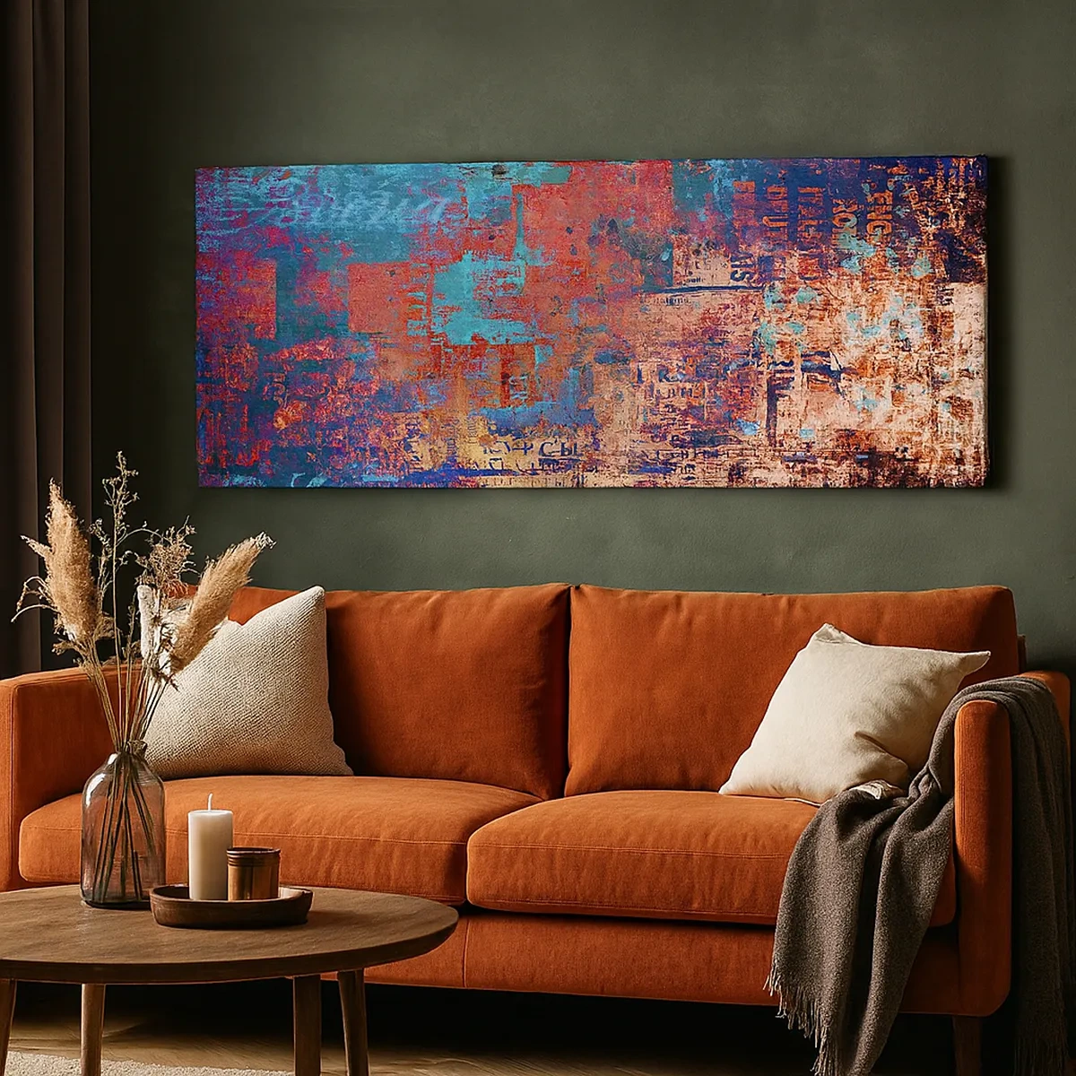 Schilderen op canvas - Geheugen en vergetelheid - 30x30 cm