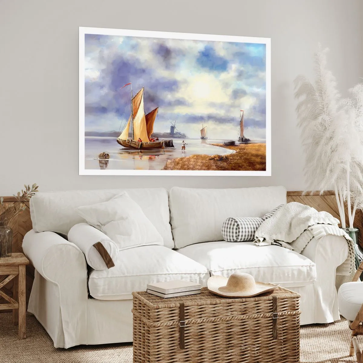 Poster - De terugkeer van zeelieden - 70x50 cm