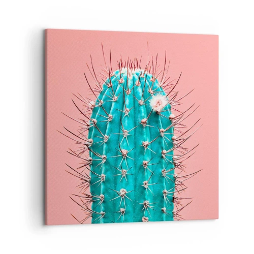 Schilderen op canvas - Kijk gewoon - 50x50 cm