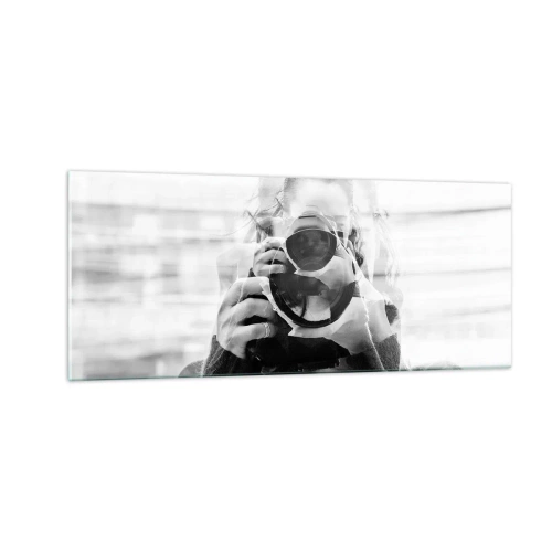 Schilderen op glas - Maker en materiaal - 100x40 cm