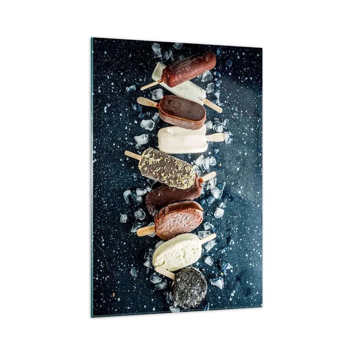 Schilderen op glas - De smaak van hete zomer - 70x100 cm