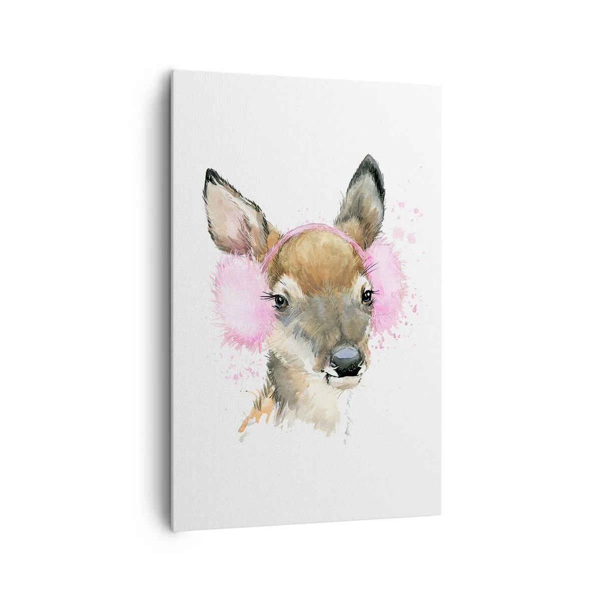 Schilderen op canvas - En de vorst is niet langer verschrikkelijk - 80x120 cm