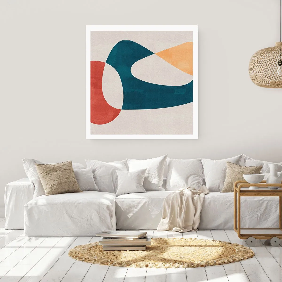 Poster - Invloeden en metamorfoses - 50x50 cm