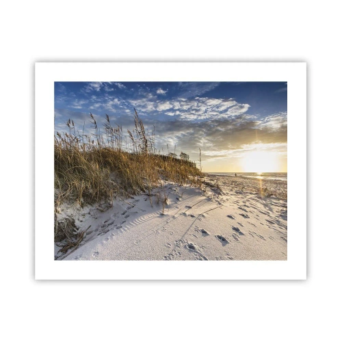 Poster - Een uitnodiging voor een wandeling - 50x40 cm