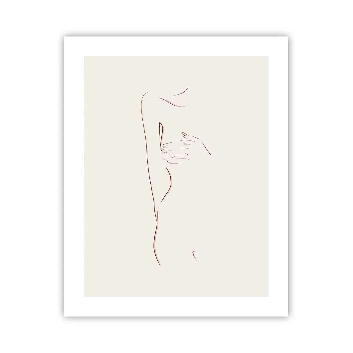 Poster - De vorm van verlangen - 40x50 cm