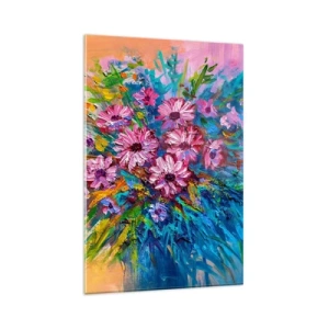 Schilderen op glas - Levensenergie - 80x120 cm