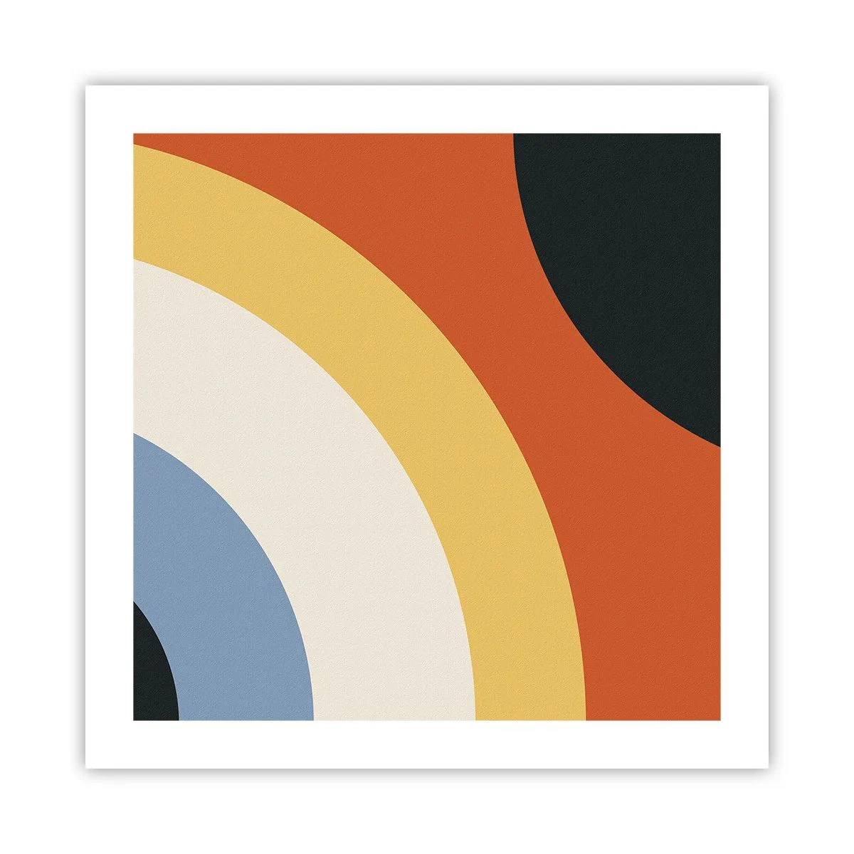 Poster - Naar mezelf toe - 50x50 cm