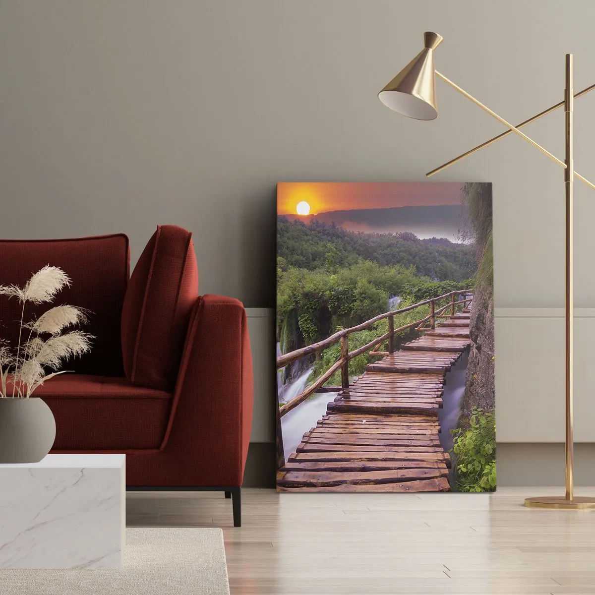 Schilderen op canvas - Ongelooflijke schoonheid - 70x100 cm