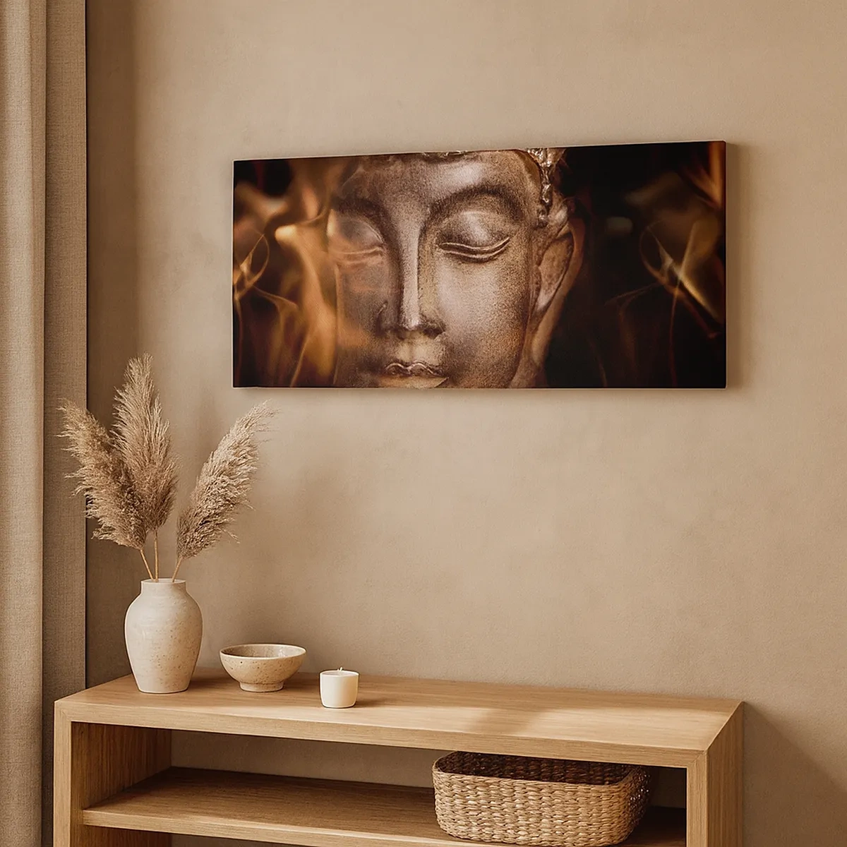 Schilderen op canvas - Het bestaat alleen hier en nu - 30x30 cm