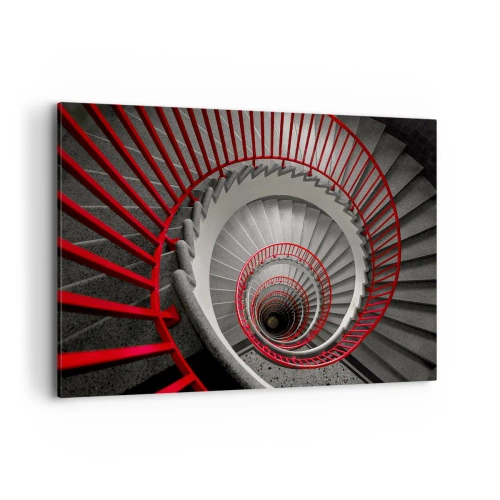 Schilderen op canvas - Architectuur plezier - 120x80 cm
