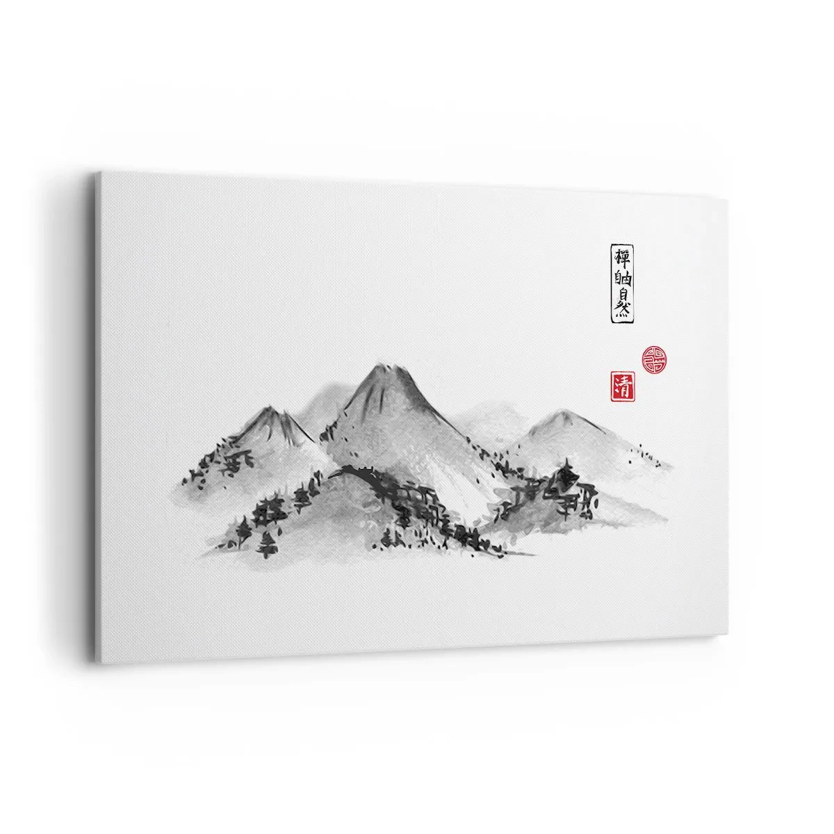 Schilderen op canvas - Oneindige verte - 120x80 cm