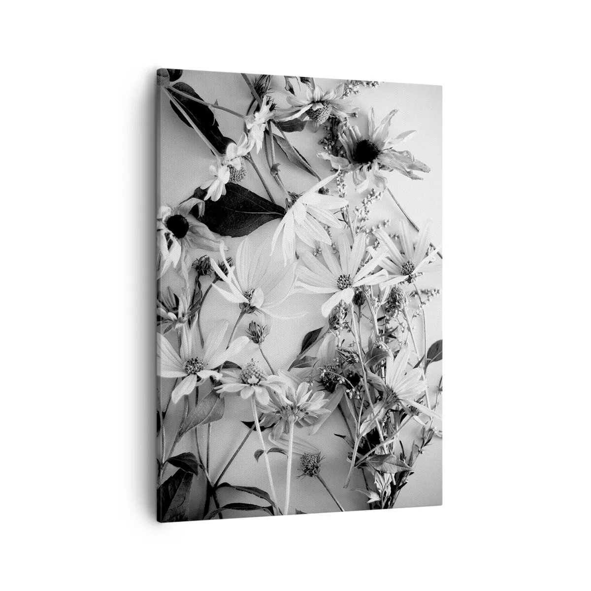 Schilderen op canvas - Niet-boeket bloemen - 50x70 cm