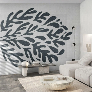 Fotobehang Premium Canvas - Vormen van de natuur - Boho, Minimalistisch, Modern - 500x350 cm