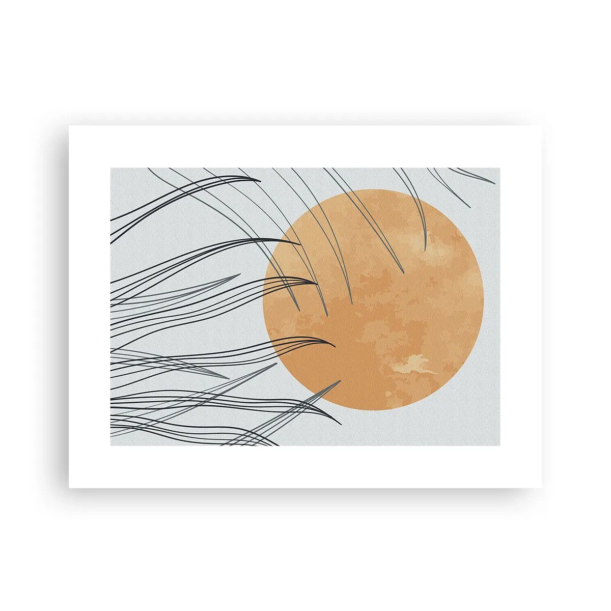 Poster - Altijd naar de zon - 40x30 cm