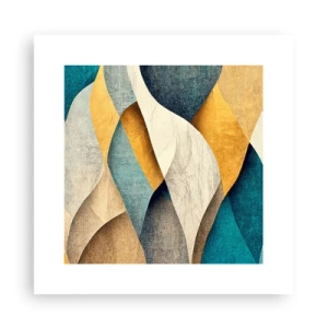 Poster - Ritme en beweging - 30x30 cm